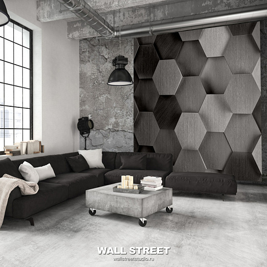 Фотообои в интерьере артикул 3D Force 16, 3D FORCE, Wall street Фотообои в интерьере артикул 3D Force 16, 3D FORCE, Wall street